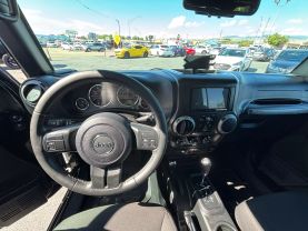 2017 JEEP WRANGLER UNLIMITED SUV V6, 3.6 LITER SPORT SUV 4D