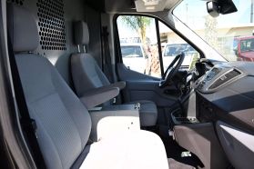2015 FORD TRANSIT 250 VAN CARGO V6, FLEX FUEL, 3.7 LITER MEDIUM ROOF W/SLIDING SIDE DOOR W/LWB VAN 3D
