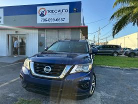 2019 NISSAN PATHFINDER SUV V6, 3.5 LITER S SPORT UTILITY 4D
