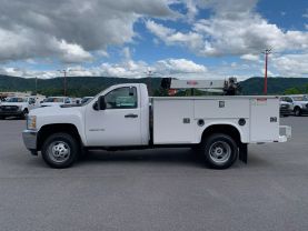 2014 CHEVROLET SILVERADO 3500 HD MECHANIC CRANE TRUCK 3,200 LBS STELLAR CRANE MECHANIC CRANE TRUCK V8, 6.0 LITER REG CAB  2D - Eddies Auto Sales