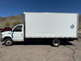 2012 FORD E450 COMMERCIAL VANS CARGO 6.8L V10 EFI XL PICKUP 4D 8 FT