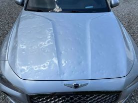 2019 GENESIS G70 SEDAN V6, TWIN TURBO, 3.3 LITER 3.3T ADVANCED SEDAN 4D at T&T Repairables - used car dealership in Spencer, Indiana.