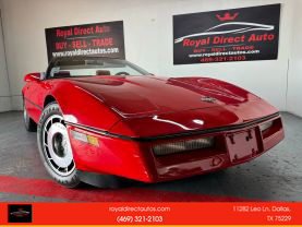 1986 CHEVROLET CORVETTE CONVERTIBLE - 2D CONVERTIBLE