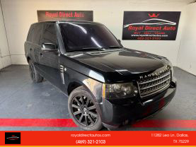 2012 LAND ROVER RANGE ROVER SUV V8, SUPERCHARGED, 5.0 LITER SUPERCHARGED SPORT UTILITY 4D