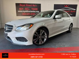 2014 MERCEDES-BENZ E-CLASS SEDAN V6, 3.5 LITER E 350 SEDAN 4D