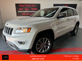 2014 JEEP GRAND CHEROKEE SUV V6, FLEX FUEL, 3.6 LITER LIMITED SPORT UTILITY 4D