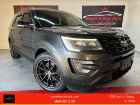 2017 FORD EXPLORER SUV V6, ECOBOOST, TT, 3.5L SPORT SUV 4D