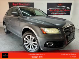 2014 AUDI Q5 SUV 4-CYL, TURBO, 2.0 LITER 2.0T PREMIUM PLUS SPORT UTILITY 4D