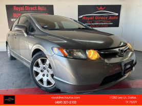 2007 HONDA CIVIC SEDAN 4-CYL, VTEC, 1.8 LITER LX SEDAN 4D