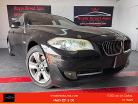 2013 BMW 5 SERIES SEDAN 4-CYL, TURBO, 2.0 LITER 528I SEDAN 4D