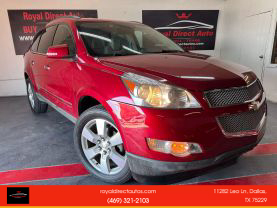 2012 CHEVROLET TRAVERSE SUV V6, 3.6 LITER LTZ SPORT UTILITY 4D