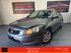 2009 HONDA ACCORD SEDAN 4-CYL, I-VTEC, 2.4 LITER LX-P SEDAN 4D