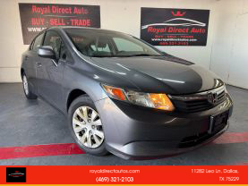 2012 HONDA CIVIC SEDAN 4-CYL, VTEC, 1.8 LITER LX SEDAN 4D