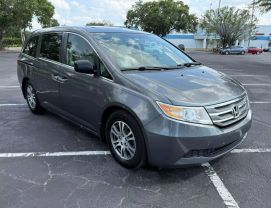 2013 HONDA ODYSSEY VAN V6, I-VTEC, 3.5 LITER EX-L MINIVAN 4D