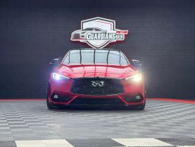 2017 INFINITI Q60 - V6, TWIN TURBO, 3.0 LITER RED SPORT 400 COUPE 2D