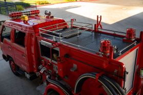 1997 TOYOTA DYNA TRUCK 15B FIRE TRUCK