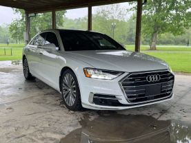 2019 AUDI A8 SEDAN V6, TURBO, 3.0 LITER L 3.0T SEDAN 4D