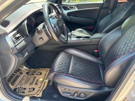 2019 GENESIS G70 SEDAN V6, TWIN TURBO, 3.3 LITER 3.3T ADVANCED SEDAN 4D at T&T Repairables - used car dealership in Spencer, Indiana.