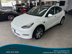 2021 TESLA MODEL Y SUV AC ELECTRIC MOTOR STANDARD RANGE SPORT UTILITY 4D