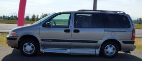 2004 CHEVROLET VENTURE PASSENGER PASSENGER V6, 3.4 LITER LS EXTENDED MINIVAN 4D