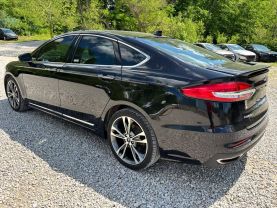2020 FORD FUSION SEDAN 4-CYL, ECOBOOST, TURBO, 2.0 LITER TITANIUM SEDAN 4D at T&T Repairables - used car dealership in Spencer, Indiana.