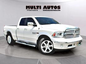 2018 RAM 1500 QUAD CAB PICKUP V6, TURBO ECODIESEL, 3.0L LARAMIE PICKUP 4D 6 1/3 FT