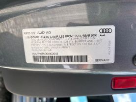 2019 AUDI A5 CONVERTIBLE 4-CYL, TURBO, 2.0 LITER PREMIUM PLUS CABRIOLET 2D at T&T Repairables - used car dealership in Spencer, Indiana.