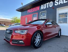 2013 AUDI S5 COUPE V6, SUPERCHARGED, 3.0 LITER PREMIUM PLUS COUPE 2D