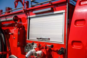 1997 TOYOTA DYNA TRUCK 15B FIRE TRUCK
