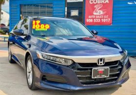 2019 HONDA ACCORD SEDAN 4-CYL, I-VTEC, TURBO, 1.5 LITER LX SEDAN 4D