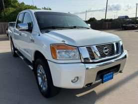 2012 NISSAN TITAN CREW CAB PICKUP V8, FLEX FUEL, 5.6 LITER SL PICKUP 4D 5 1/2 FT