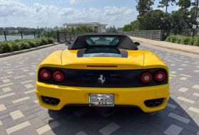 2001 FERRARI 360 SPYDER "MANUAL GATED 6-SPEED COUPE - 2