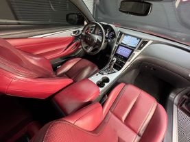 2017 INFINITI Q60 - V6, TWIN TURBO, 3.0 LITER RED SPORT 400 COUPE 2D