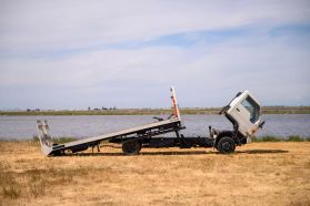 1997 TOYOTA DYNA TRUCK 15B-FT CAR HAULER