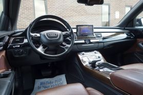 2014 AUDI A8 SEDAN V6, SUPERCHARGED, 3.0 LITER L 3.0T SEDAN 4D