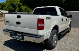 2007 FORD F150 SUPERCREW CAB PICKUP V8, FLEX FUEL, 5.4 LITER XLT PICKUP 4D 5 1/2 FT