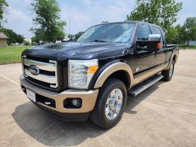 2013 FORD F250 SUPER DUTY CREW CAB PICKUP V8, TURBO DSL, 6.7L KING RANCH PICKUP 4D 6 3/4 FT