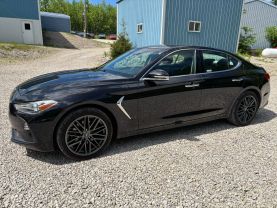 2019 GENESIS G70 SEDAN 4-CYL, TURBO, GDI, 2.0 LITER 2.0T ADVANCED SEDAN 4D at T&T Repairables - used car dealership in Spencer, Indiana.