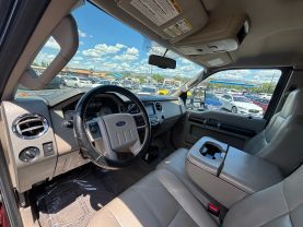 2009 FORD F250 SUPER DUTY SUPER CAB PICKUP V8, TURBO DSL 6.4L LARIAT PICKUP 4D 6 3/4 FT