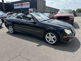 2004 MERCEDES-BENZ CLK-CLASS CONVERTIBLE V8, 5.0 LITER CLK 500 CABRIOLET 2D
