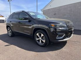2019 JEEP CHEROKEE SUV V6, 3.2 LITER LIMITED SPORT UTILITY 4D