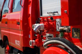 1997 TOYOTA DYNA TRUCK 15B FIRE TRUCK
