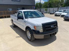 2014 FORD F150 REGULAR CAB PICKUP V6, FLEX FUEL, 3.7 LITER XL PICKUP 2D 8 FT at Motors On Wheels - used car dealership in Houston, Texas.