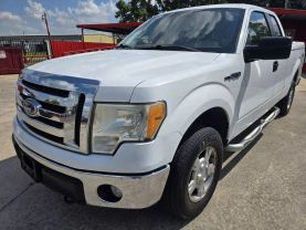 2011 FORD F150 SUPER CAB PICKUP V8, FLEX FUEL, 5.0 LITER XLT PICKUP 4D 6 1/2 FT
