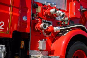 1997 TOYOTA DYNA TRUCK 15B FIRE TRUCK