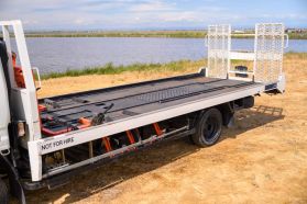 1997 TOYOTA DYNA TRUCK 15B-FT CAR HAULER