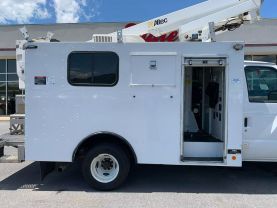 2019 FORD E350 SUPER DUTY CUTAWAY 36FT CABLE SPLICER BUCKET VAN ALTEC AT200A BUCKET TRUCKS V10, 6.8 LITER CUTAWAY VAN 2D - Eddies Auto Sales
