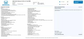 2006 HONDA ODYSSEY VAN V6, VTEC, 3.5 LITER EX-L MINIVAN 4D