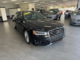 2017 AUDI A8 SEDAN V8, TURBO, 4.0 LITER L 4.0T SPORT SEDAN 4D