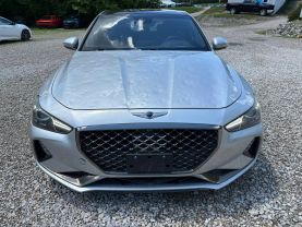2019 GENESIS G70 SEDAN V6, TWIN TURBO, 3.3 LITER 3.3T ADVANCED SEDAN 4D at T&T Repairables - used car dealership in Spencer, Indiana.